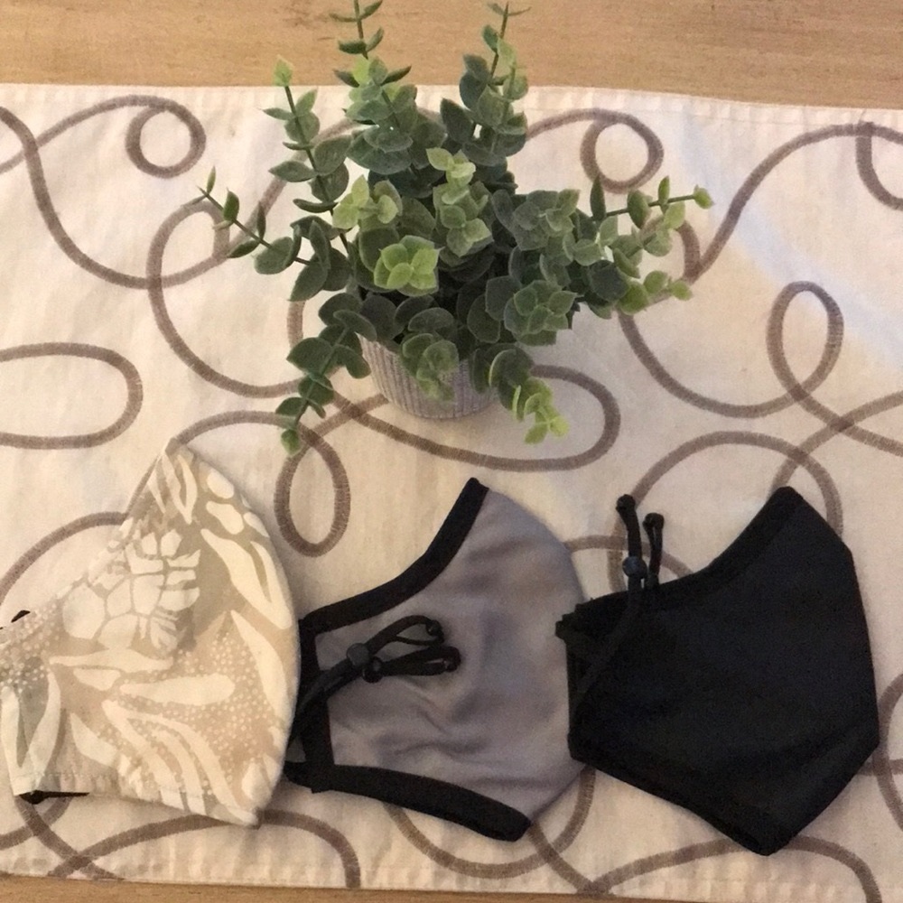 3 BRAND NEW FACE MASKS